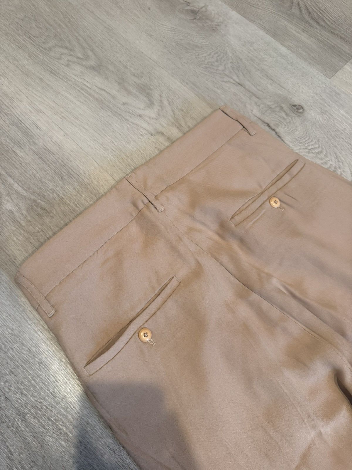 Rick Owens s/s 2013 island rose silk drop crotch dress pants!! Size US 28 / EU 44 - 5 Thumbnail