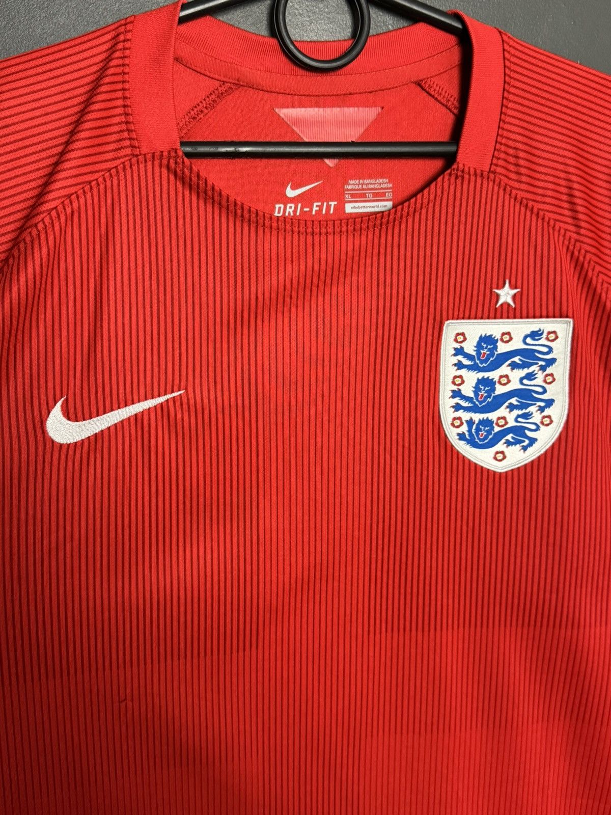 Nike England National Team 14/15 Away Football Soccer Jersey Size US XL / EU 56 / 4 - 3 Thumbnail