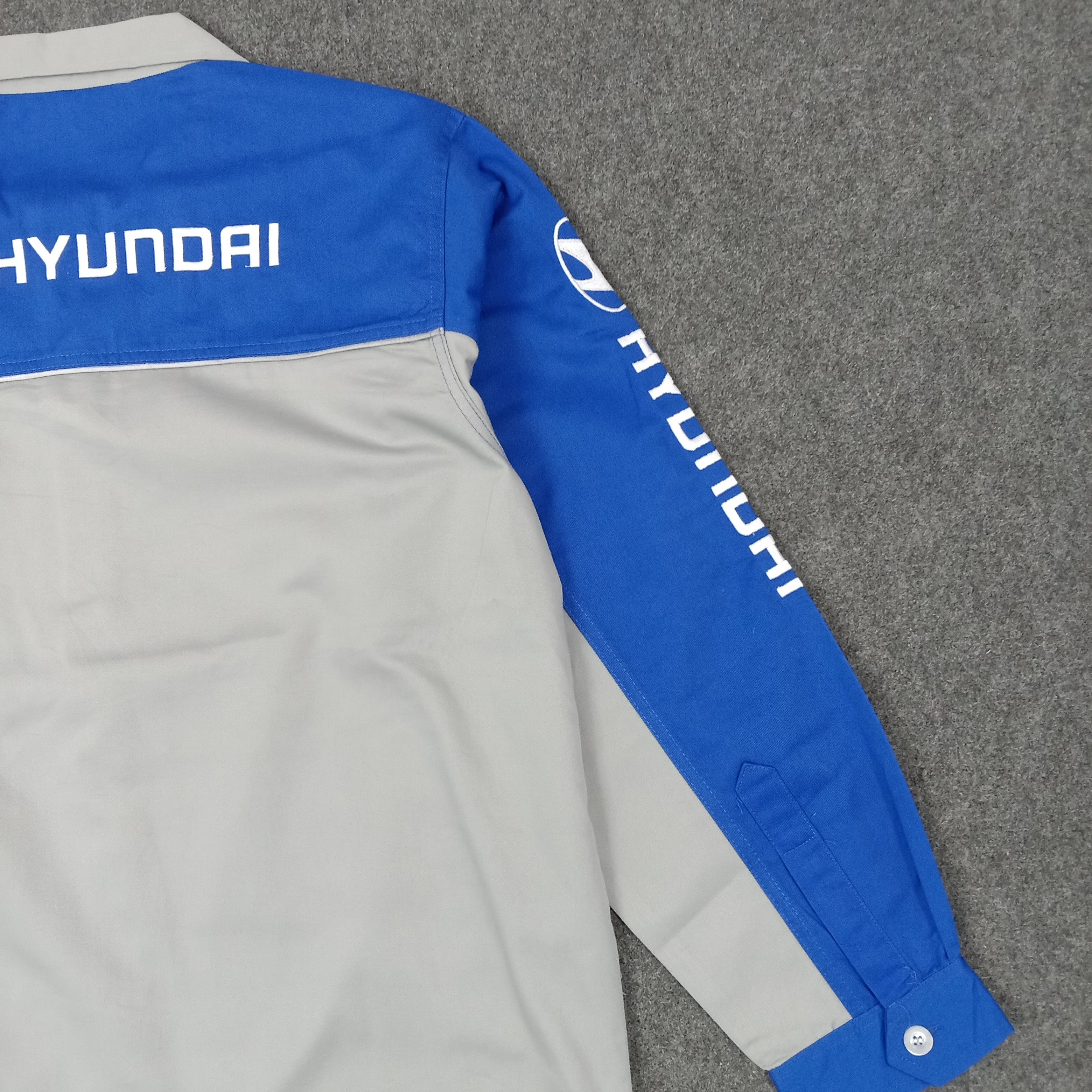 Vintage Hyundai Motorsport Racing Staff Jacket Size US L / EU 52-54 / 3 - 5 Thumbnail