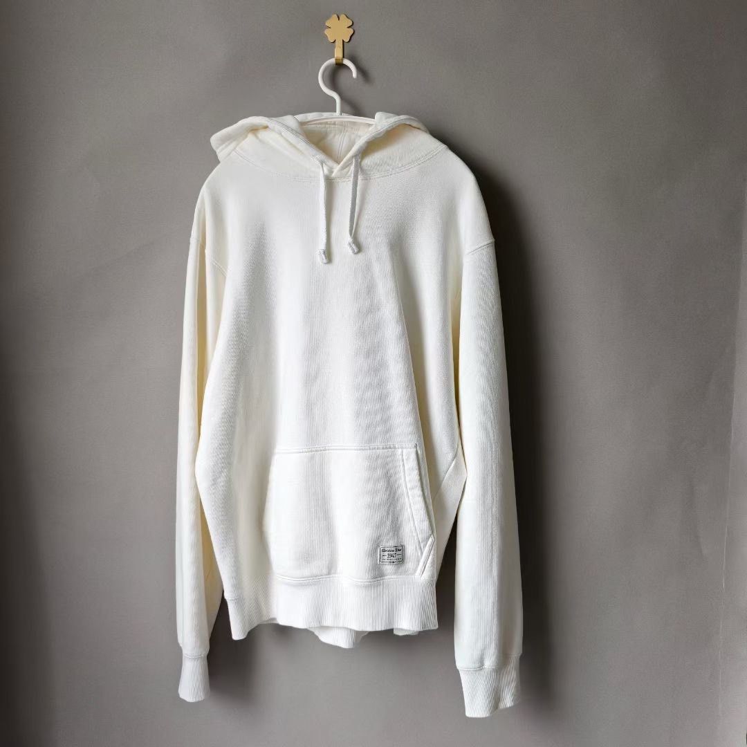 Dior Dior 1947 Embroidered Letter Beige Hoodie Size US M / EU 48-50 / 2 - 1 Thumbnail
