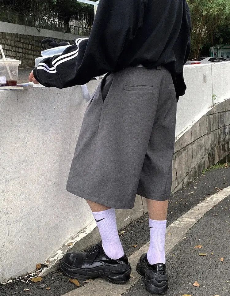 Japanese Brand × Vintage Streetwear Casual Straight Loose Shorts Retro y2k Size US 30 / EU 46 - 5 Thumbnail