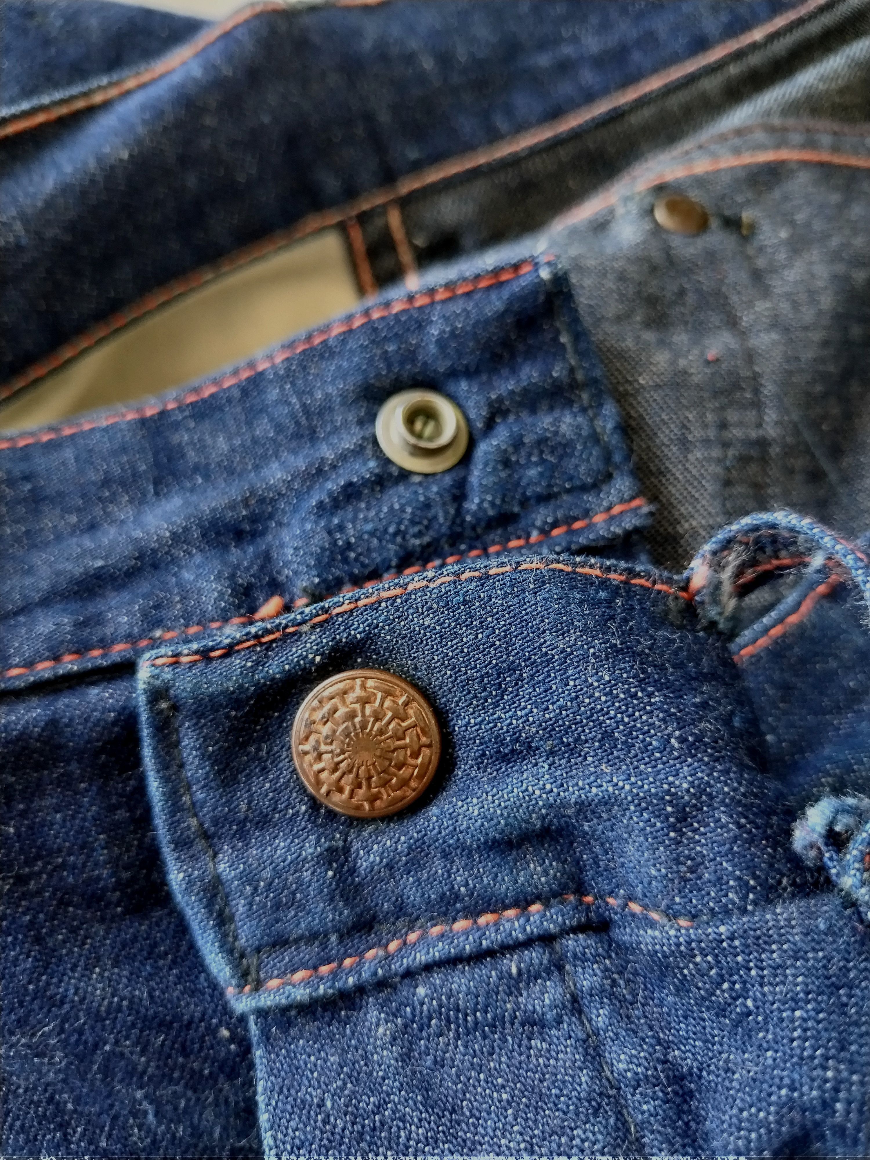 Vintage Vintage 40s wwii carpenter denim workwear Size US 36 / EU 52 - 8 Thumbnail