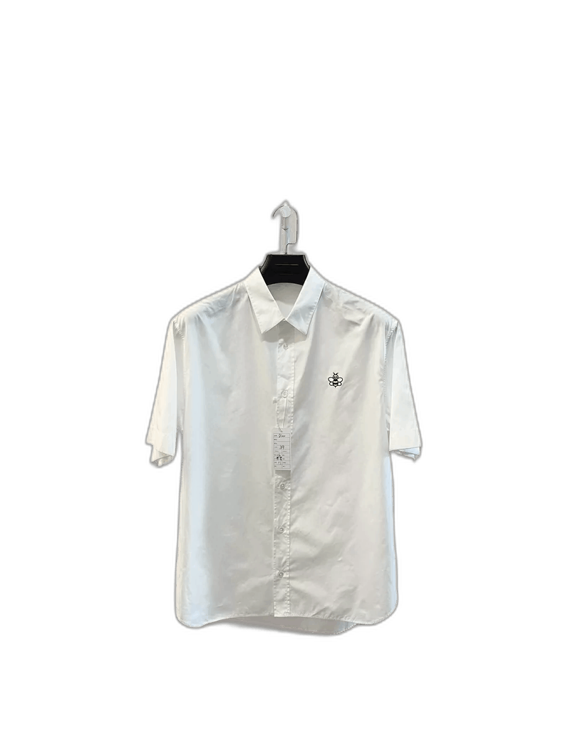 Dior Dior x Stussy white short sleeve shirt Size US M / EU 48-50 / 2 - 1 Thumbnail