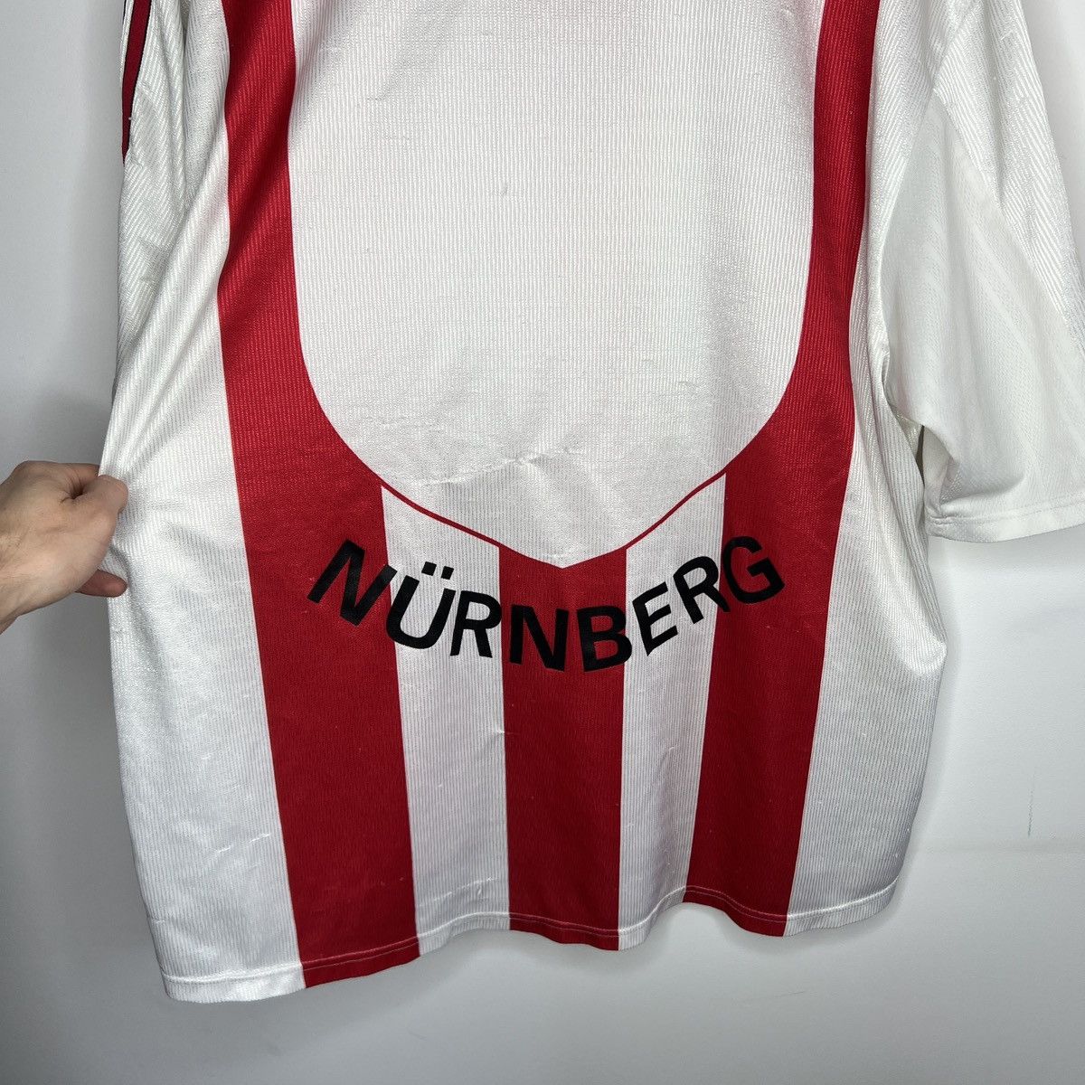 Adidas × Vintage Vintage adidas Fcn 1 nurnberg jersey kit Tshirt Tee Size US XL / EU 56 / 4 - 9 Thumbnail