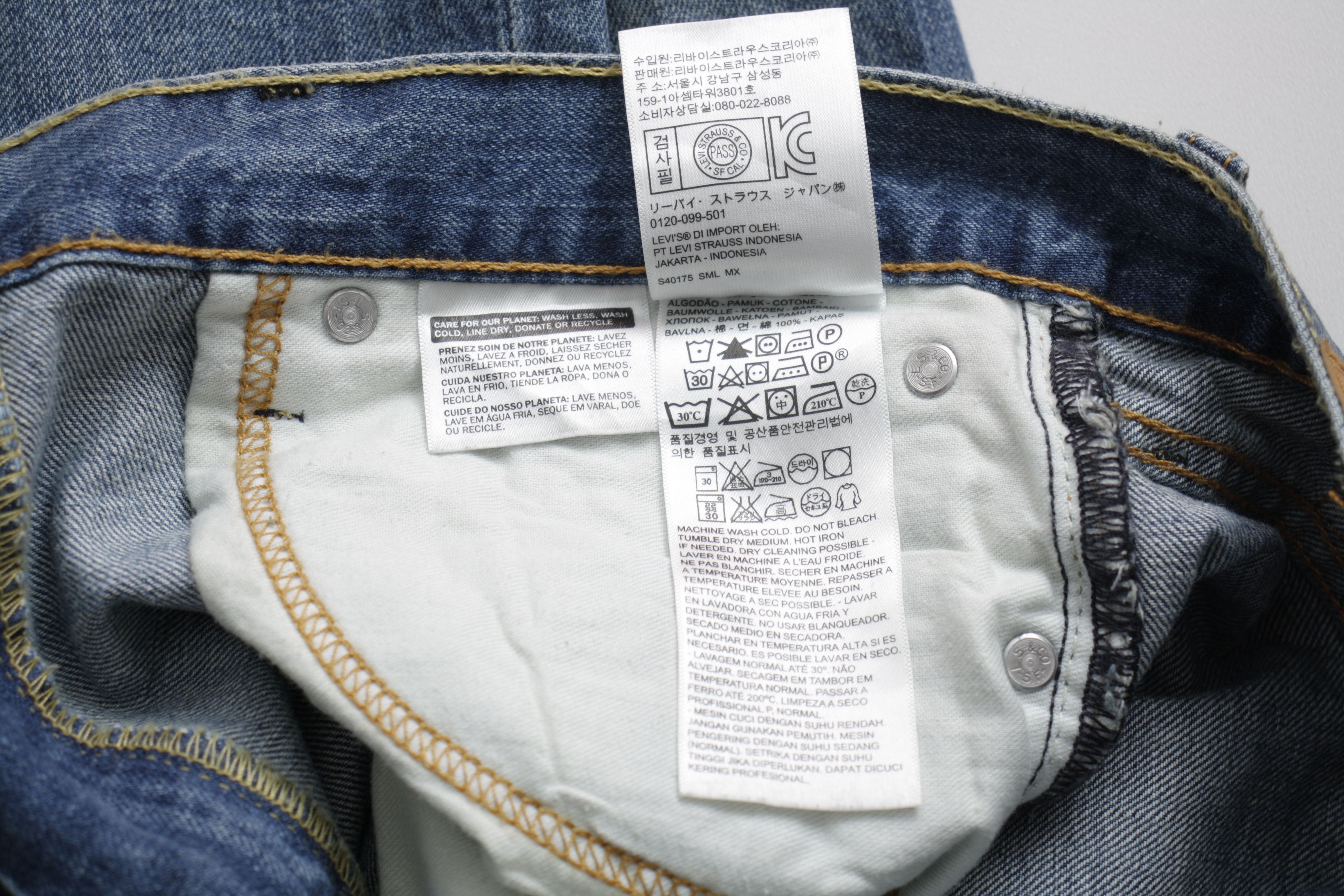 Levi's Distressed Levi’s 522 Mens 30W 30L Size US 30 / EU 46 - 17 Thumbnail