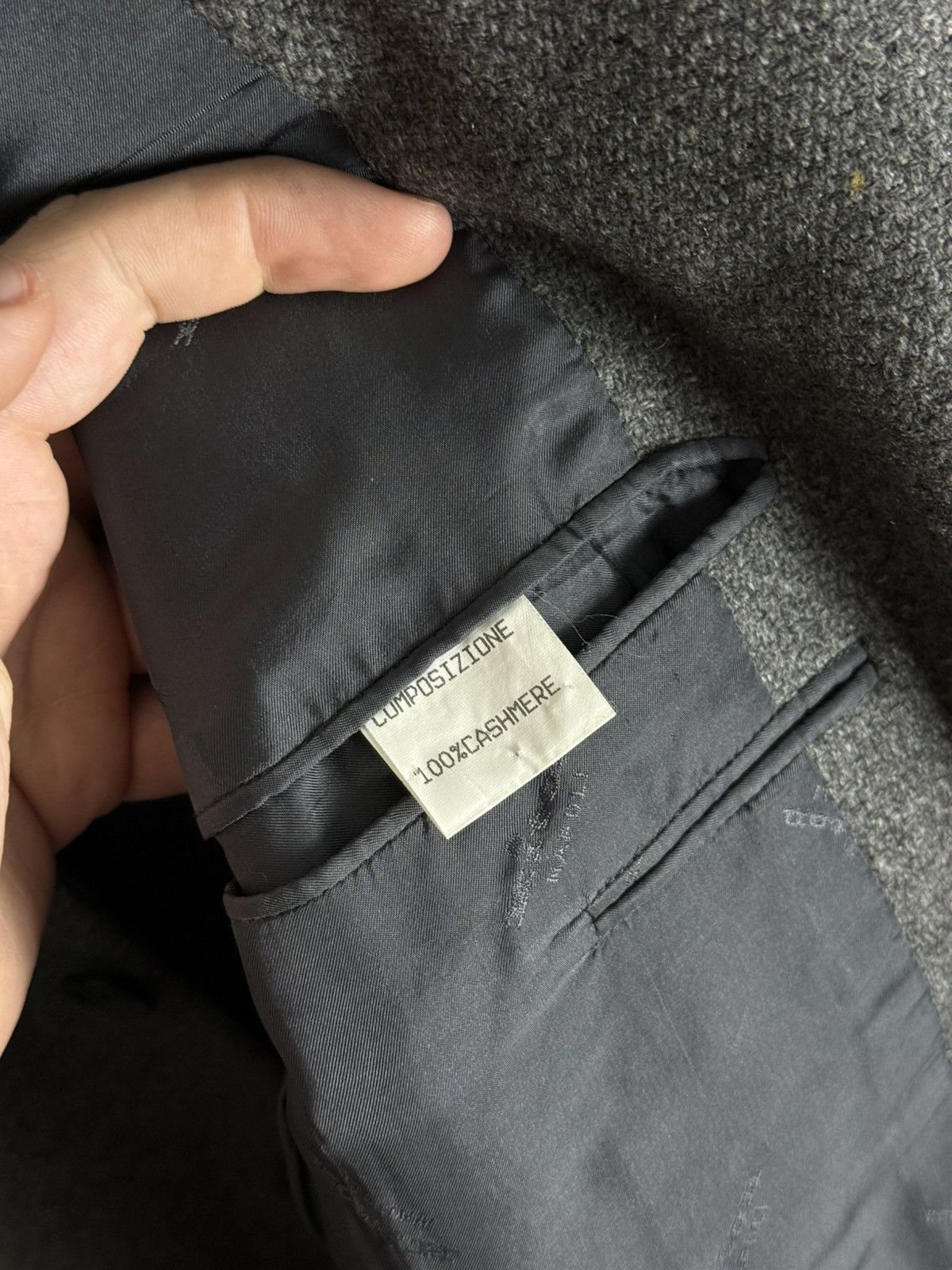 Kiton KITON Napoli Men’s Blazer Jacket 100% Cashmere Italy Size54 Size 54R - 20 Thumbnail