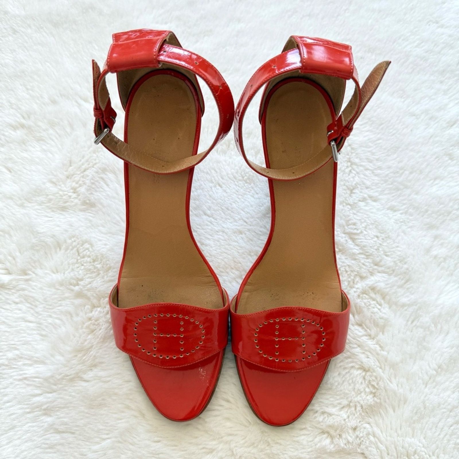 Hermes HERMES women platform sandals size 38 EU Authentic 1100$ Size US 8 / IT 38 - 2 Thumbnail