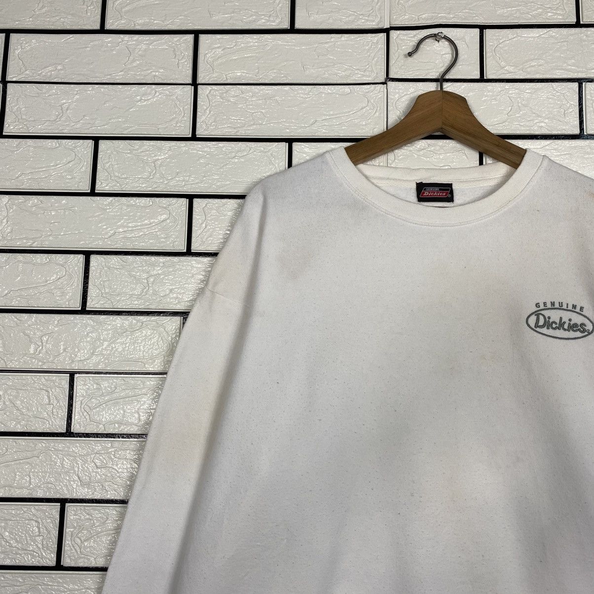 Japanese Brand 📌Vintage Chore Sweatshirt Genuine Dickies Big Logo Size US L / EU 52-54 / 3 - 8 Thumbnail