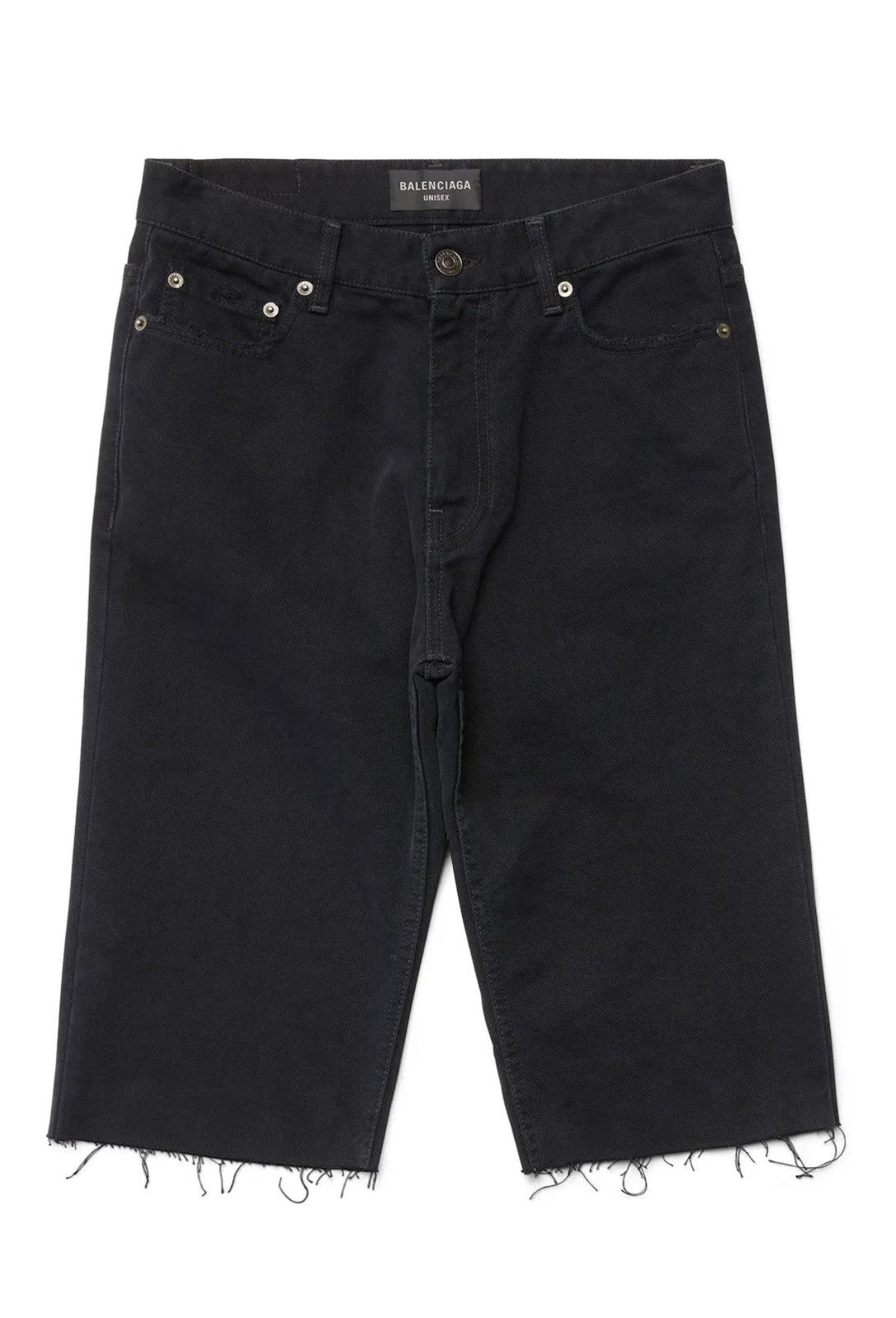 Balenciaga Balenciaga Unisex Denim Shorts Size 25" / US 0 / IT 36 - 1 Thumbnail