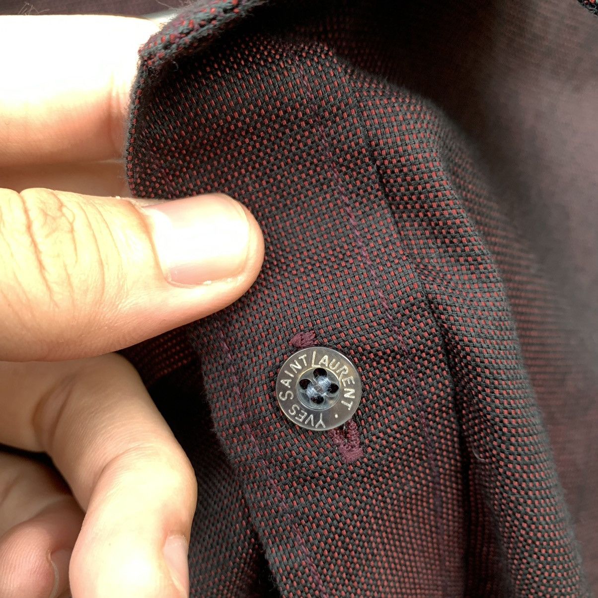 Yves Saint Laurent YVESSAINTLAURENT YSL BUTTON UP SHIRT Size US XL / EU 56 / 4 - 6 Thumbnail