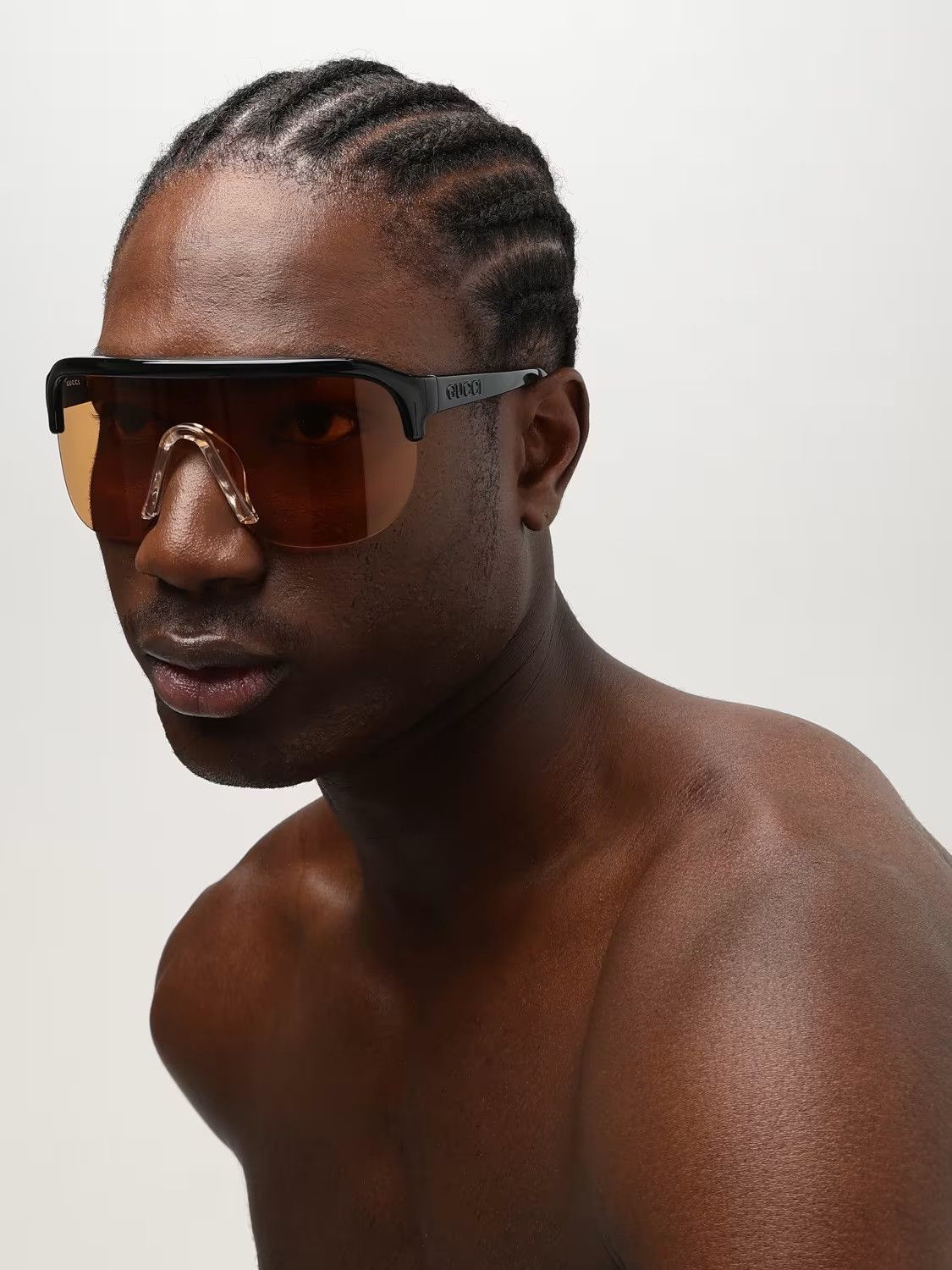 Gucci NEW Gucci GG1645S 005 Unisex Mask Sunglasses GG 1645S Size ONE SIZE - 16 Thumbnail