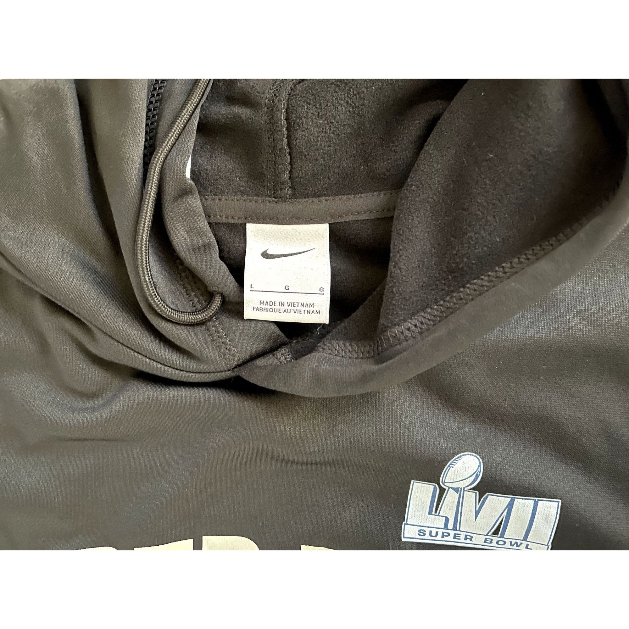 Nike Nike Philadelphia Eagles Super Bowl LVII Bound Hoodie Mens L Size US L / EU 52-54 / 3 - 3 Thumbnail
