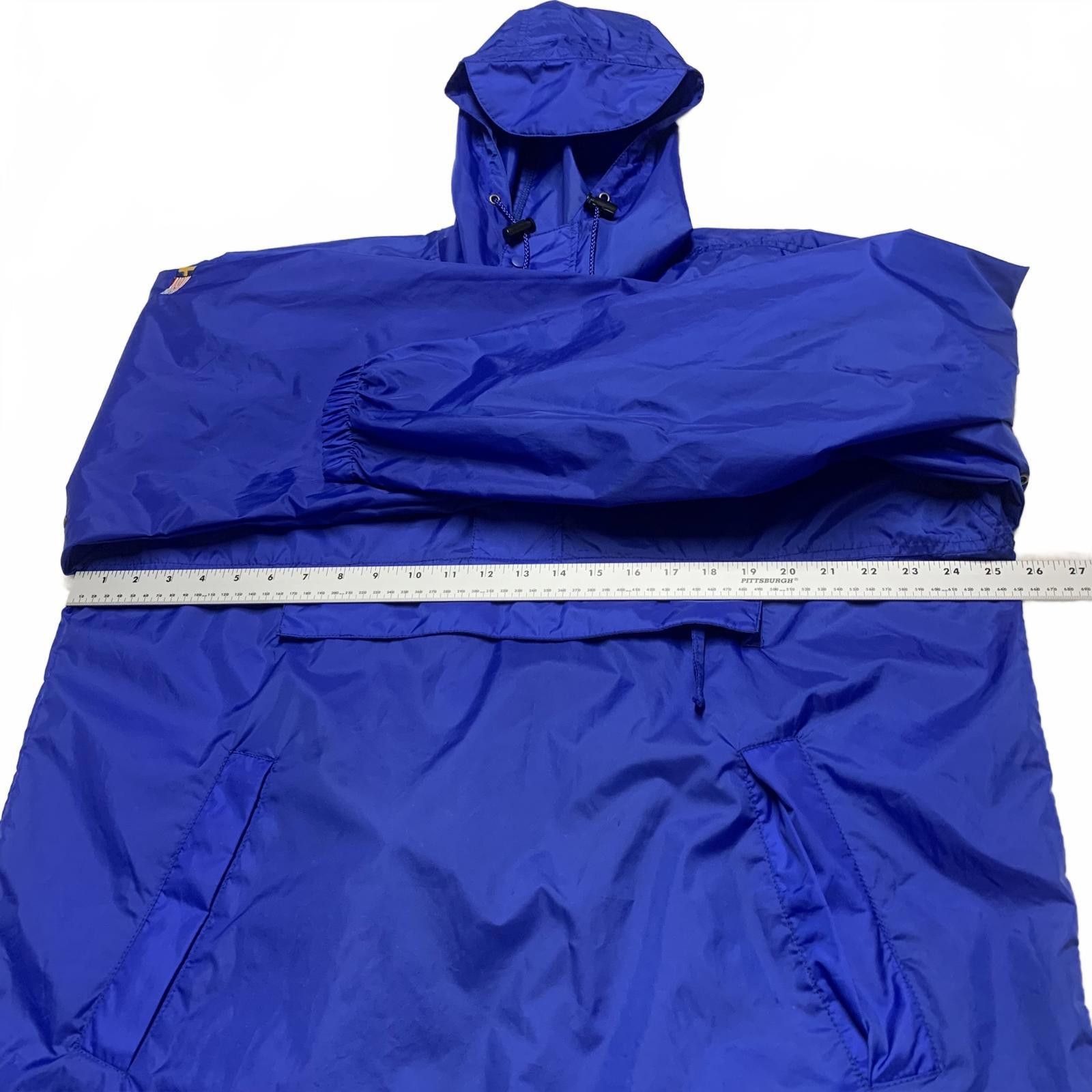 Other Tri Mountain Men's Blue Pullover L Rain Jacket Packable Size US L / EU 52-54 / 3 - 6 Thumbnail