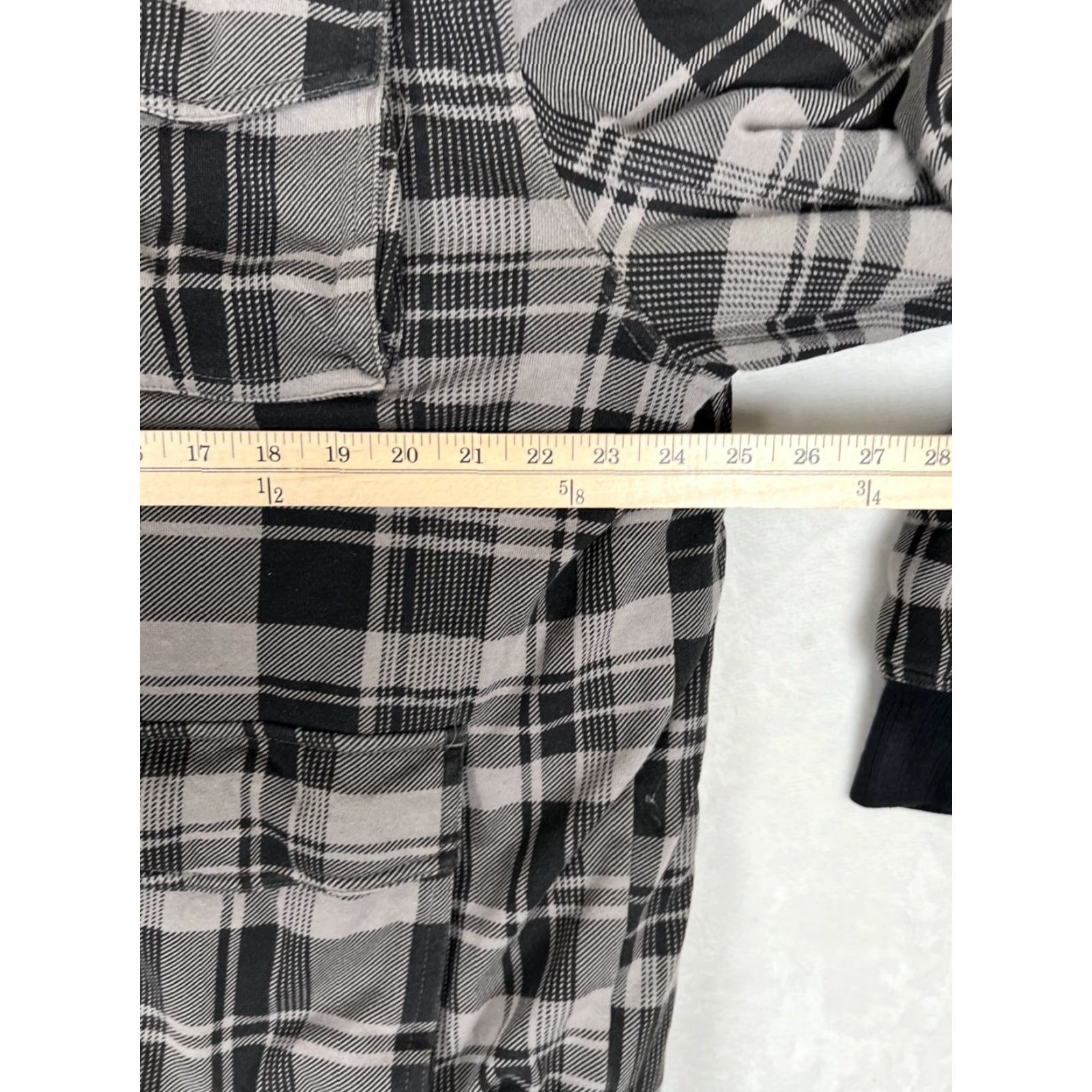 Hurley VINTAGE Hurley Jacket 2XL Gray Plaid Fleece Lined Hooded Full Zip Mens Size US XXL / EU 58 / 5 - 3 Thumbnail