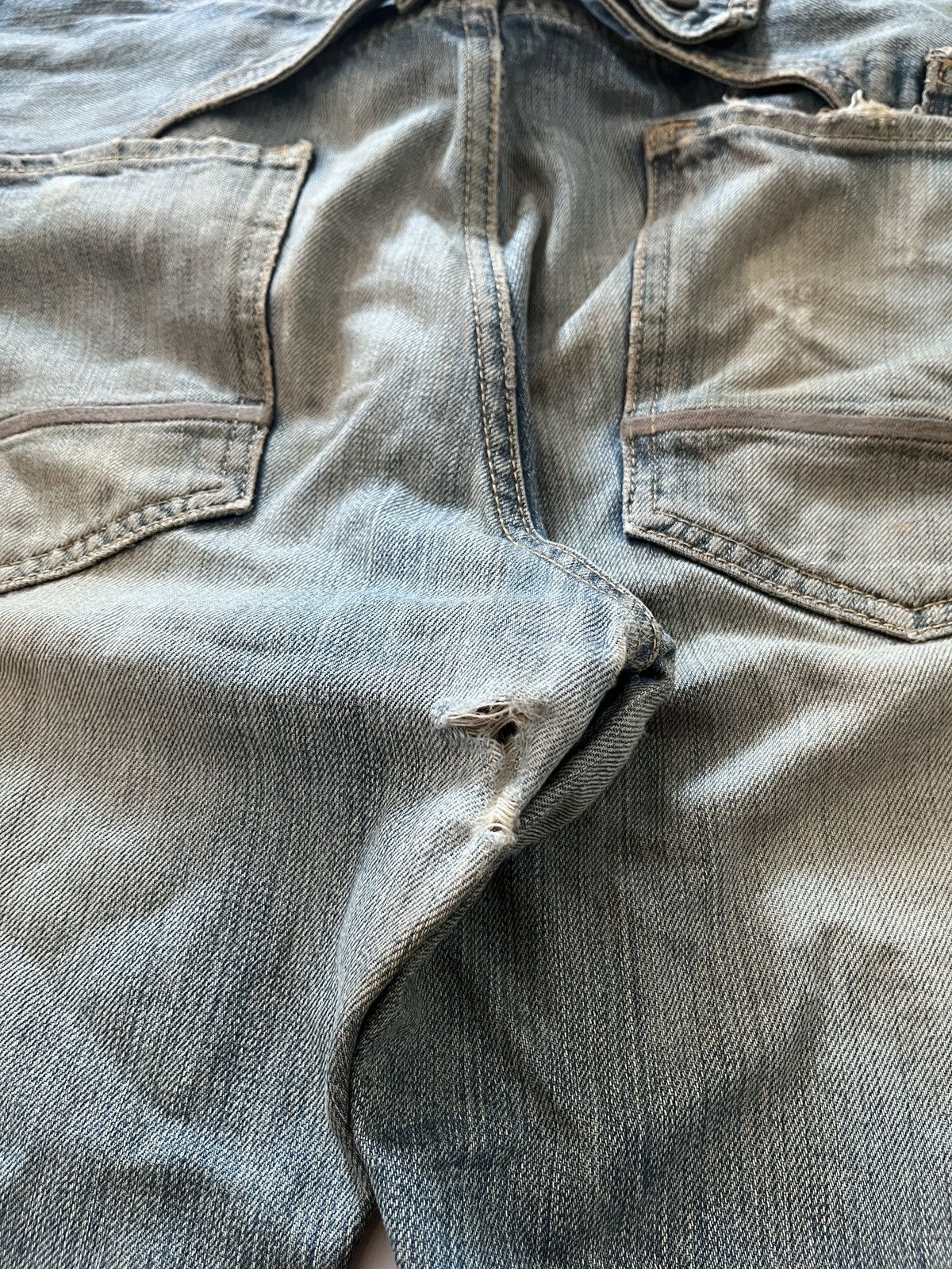 FCUK JAPANESE FCUK FADED JEANS Size US 34 / EU 50 - 6 Thumbnail