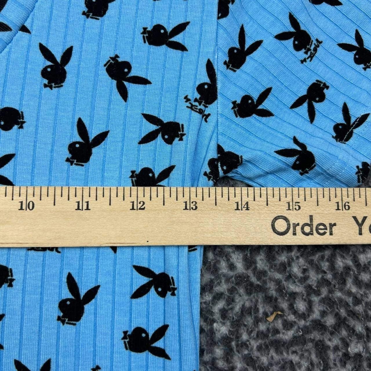 Playboy Playboy by X-Girl Dress Women Blue Short Sleeve A-Line S New Size S / US 4 / IT 40 - 4 Thumbnail