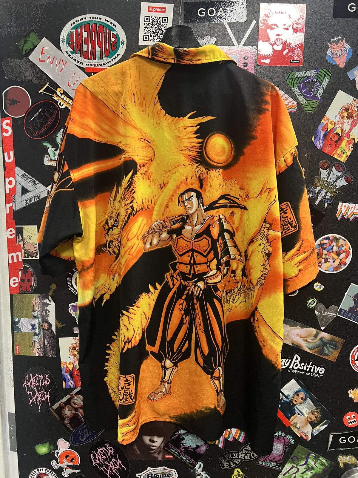 Vintage Vintage Y2K Japanese Warrior Button Up Shirt Size US XL / EU 56 / 4 - 2 Thumbnail
