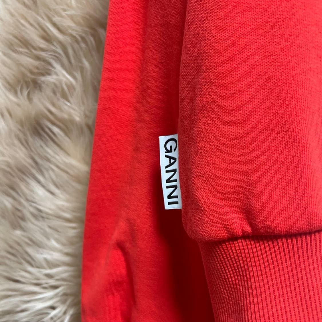 Gianni Valentino Ganni Artwork Sweatshirt Red Size XS / US 0-2 / IT 36-38 - 2 Thumbnail