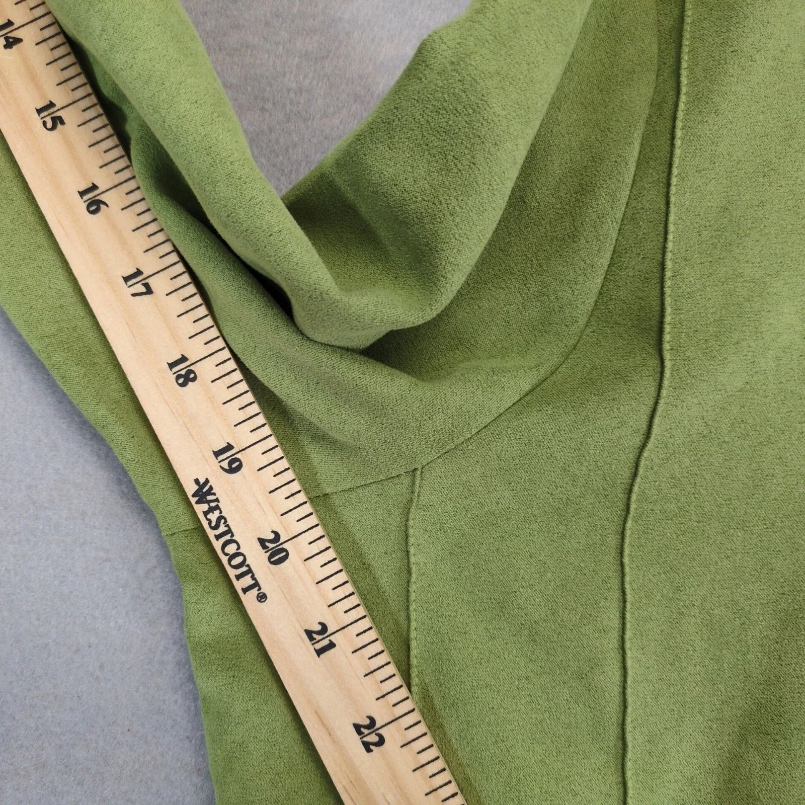 Vintage Baxter & Wells Faux Suede Button Up Shirt Pintuck Pleats XL Size XL / US 12-14 / IT 48-50 - 5 Thumbnail