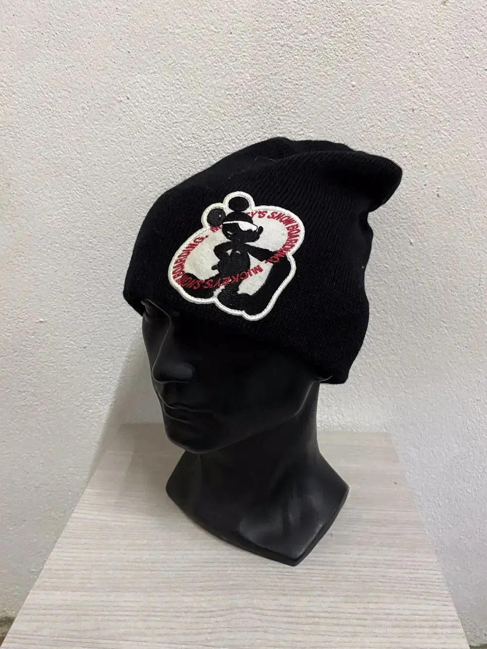 Disney × Mickey Mouse Disney Mickey Mouse Beanie Hat Size ONE SIZE - 3 Thumbnail