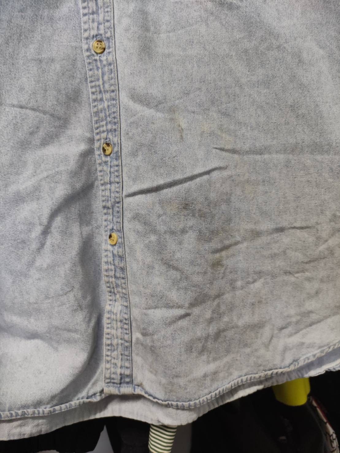 NBA Vtg 1998 Indiana Pacers NBA Denim Shirt Button Up Size US XL / EU 56 / 4 - 9 Thumbnail