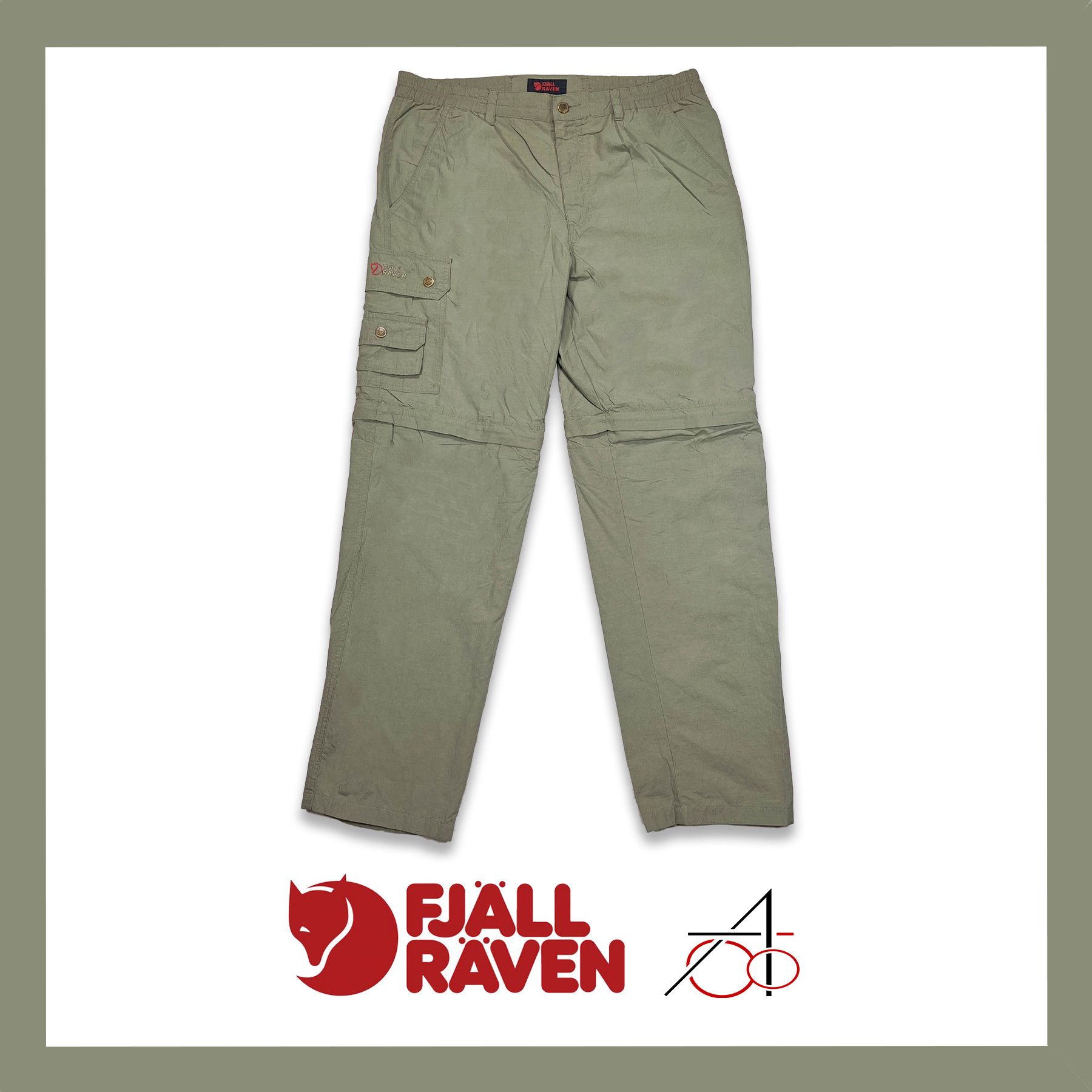 Fjallraven Fjallraven Transformer Pants-Shorts • М size (46 EU) Size US 30 / EU 46 - 1 Thumbnail