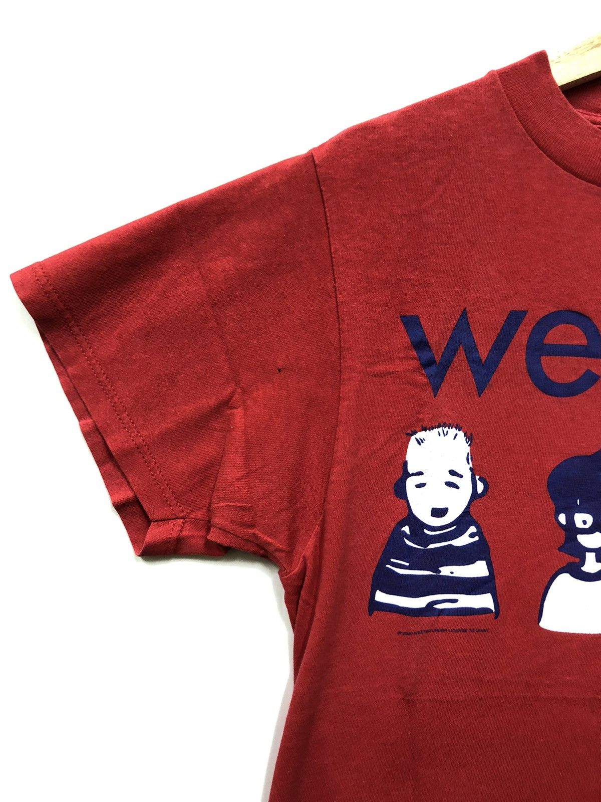 Band Tees × Vintage VTG WEEZER Y2K RARE !! Size US S / EU 44-46 / 1 - 8 Thumbnail
