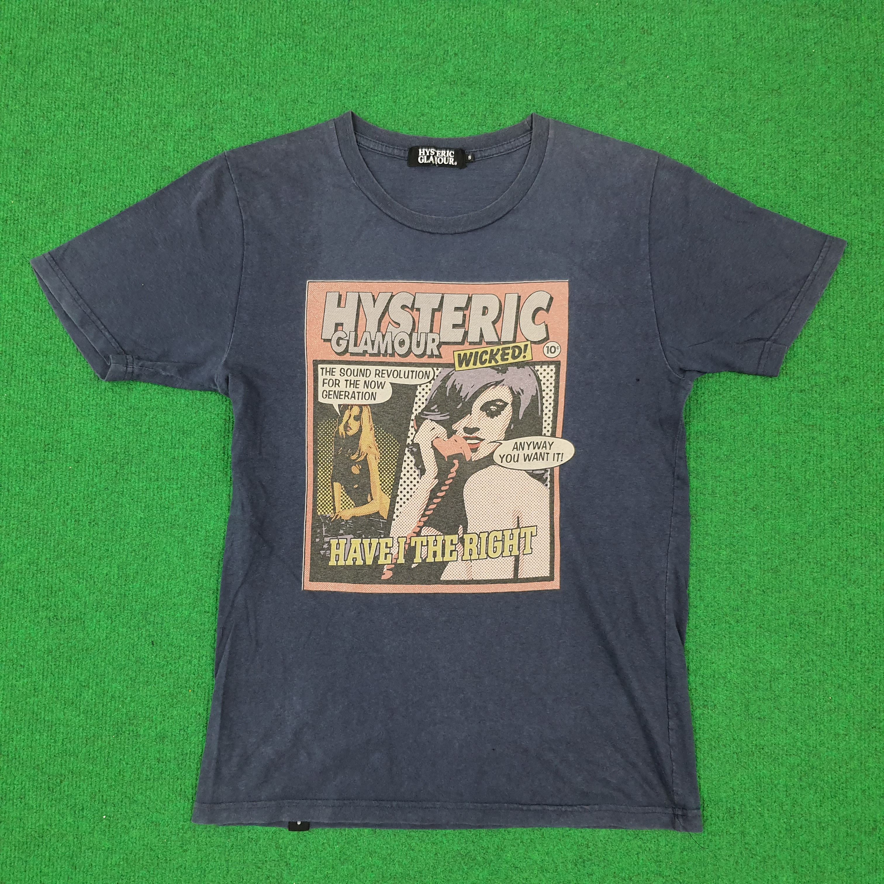 Vintage Rare Vintage Naked Girl Japanese Brand Tees hysteric