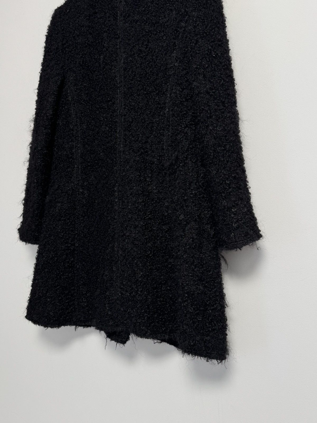 Dolce & Gabbana Dolce & Gabbana Black Boucle Wool Mohair Coat Jacket IT42 Size M / US 6-8 / IT 42-44 - 18 Thumbnail