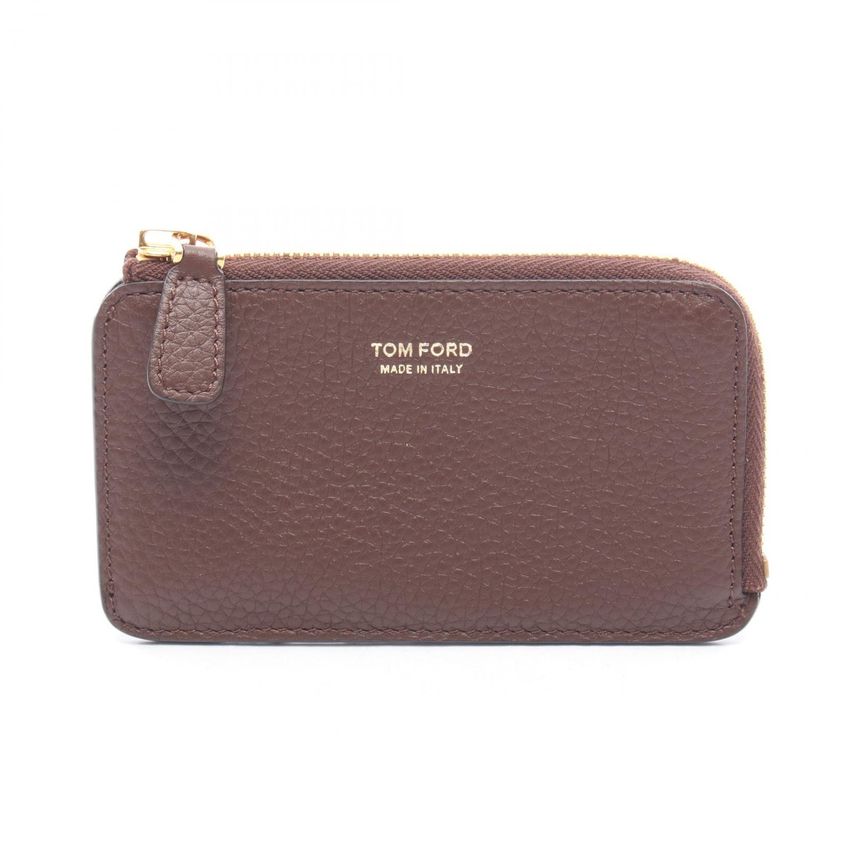 Tom Ford Tom Ford TOM FORD Leather Card Case Coin Case Leather Coin Case Y0238T DUTY FREE for USA Size ONE SIZE - 1 Thumbnail