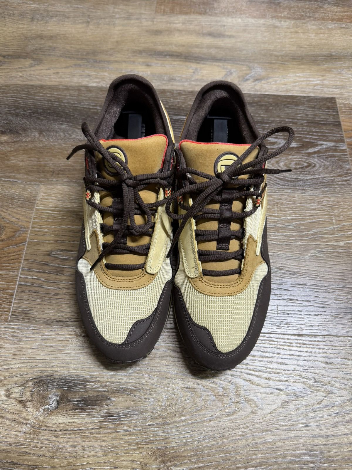 Nike × Travis Scott Travis Scott Nike Air Max 1 Baroque Brown Size US 11 / EU 44 - 3 Thumbnail