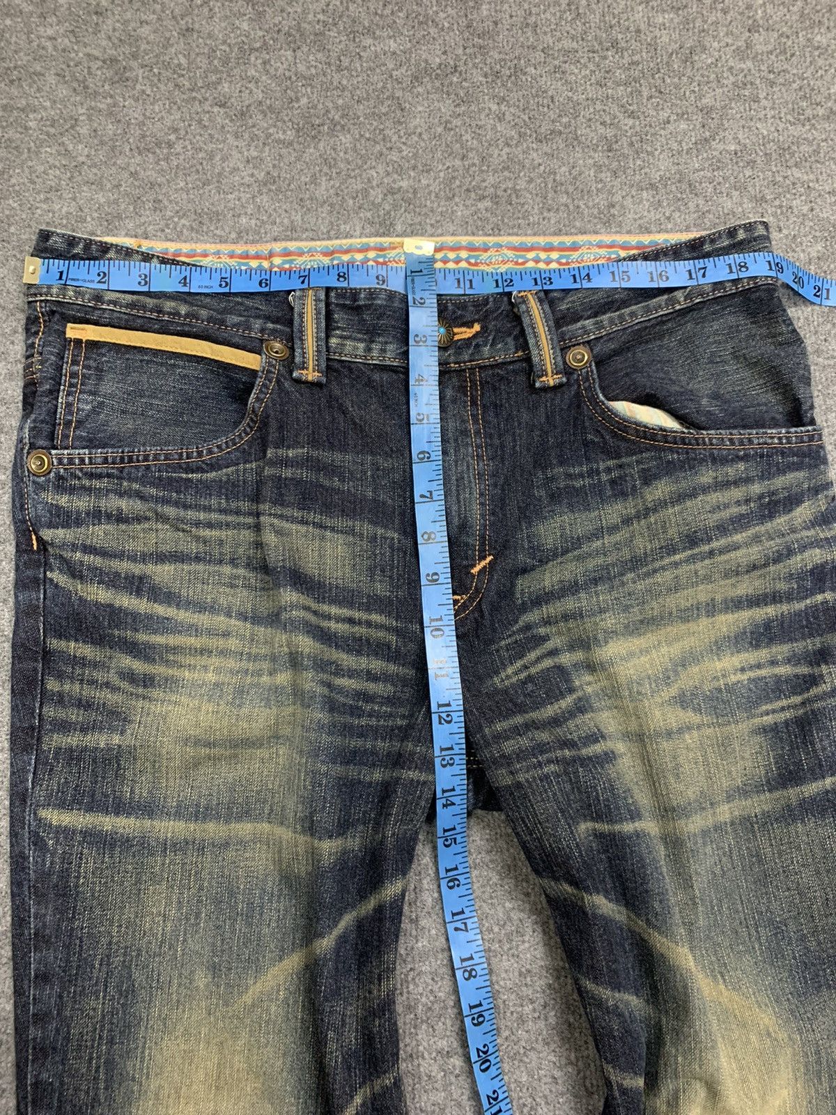 Edwin Edwin Vintage XV Flare Denim - Sun Faded Wash. Size US 38 / EU 54 - 10 Thumbnail