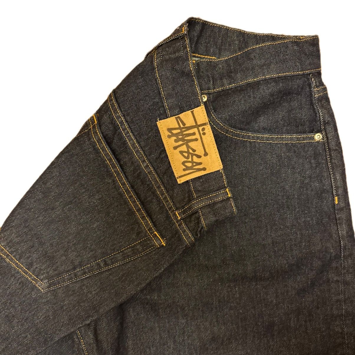 Stussy Stussy Blue Raw Bigol Baggy Jeans Size US 32 / EU 48 - 3 Thumbnail