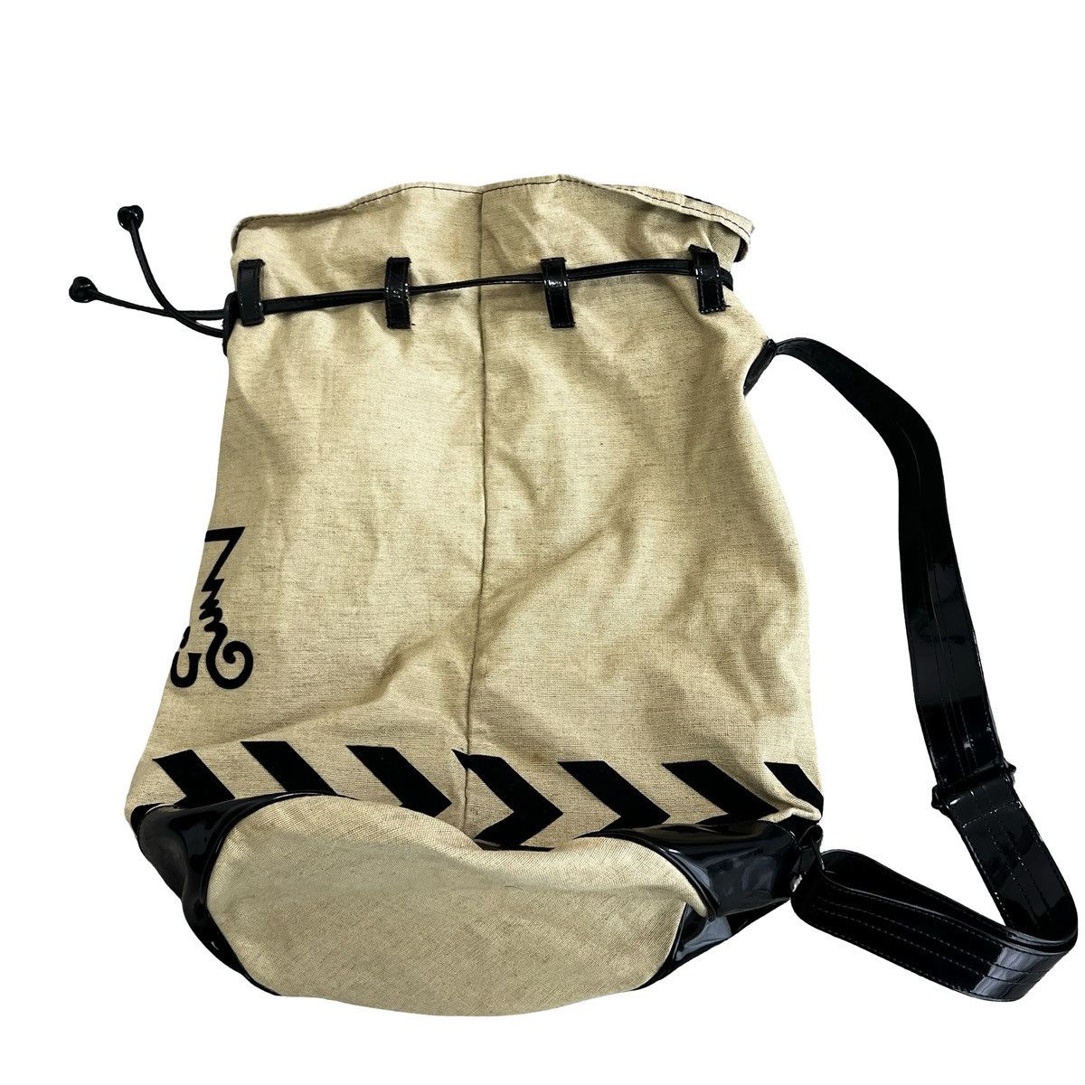 Jean Paul Gaultier Jean Paul GAULTIER 2way Canvas Knapsack Backpack Size ONE SIZE - 4 Thumbnail