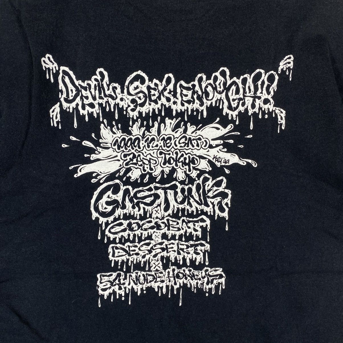 Band Tees Vintage 90's GASTUNK Devil Sex Enough Graphic Band Tee Shirt Size US M / EU 48-50 / 2 - 2 Thumbnail
