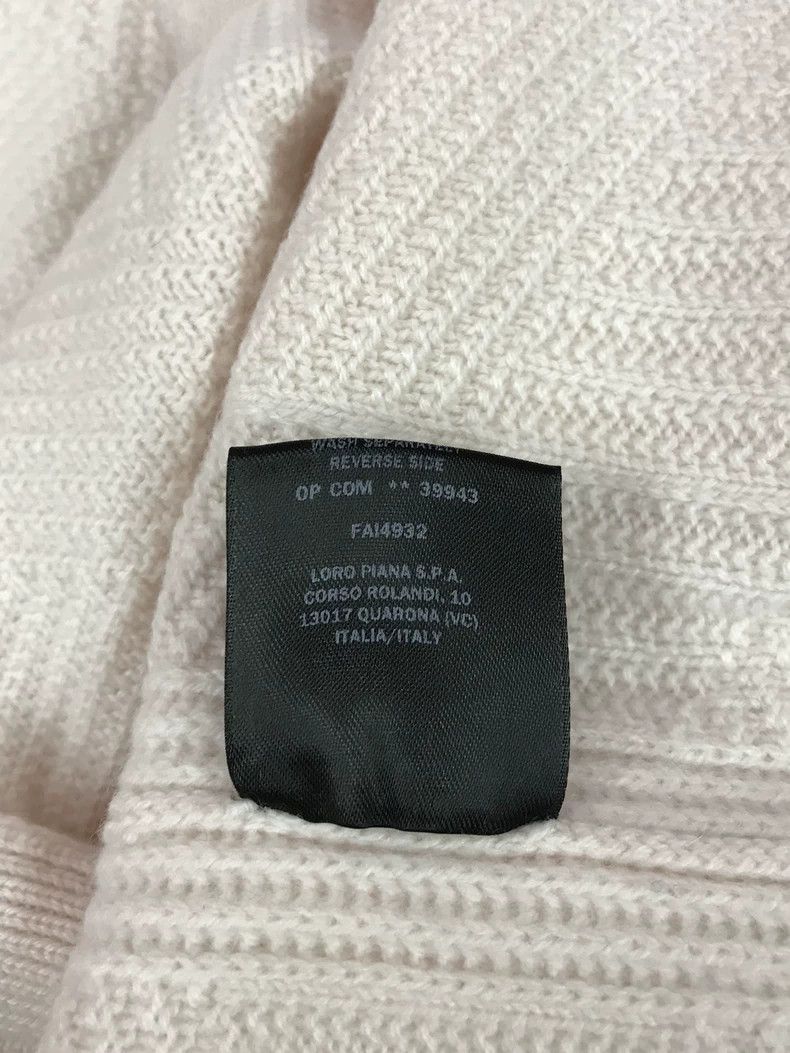 Loro Piana LORO PIANA Pink baby cashmere LP cardigan coat Size S / US 4 / IT 40 - 5 Thumbnail