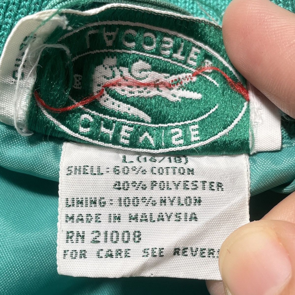 Lacoste × Vintage Vintage Brand Lacoste Jacket 1990s Size US L / EU 52-54 / 3 - 11 Thumbnail