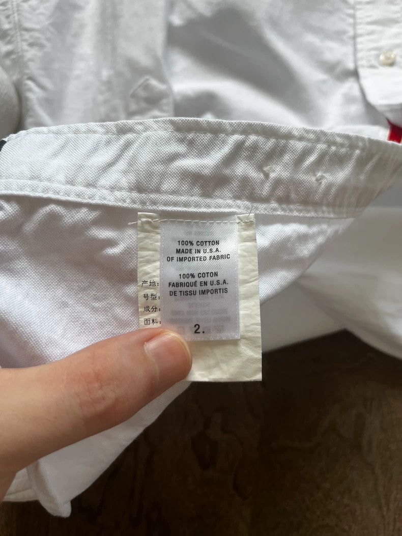Thom Browne Thom Browne Basic striped shirt Size US M / EU 48-50 / 2 - 4 Thumbnail