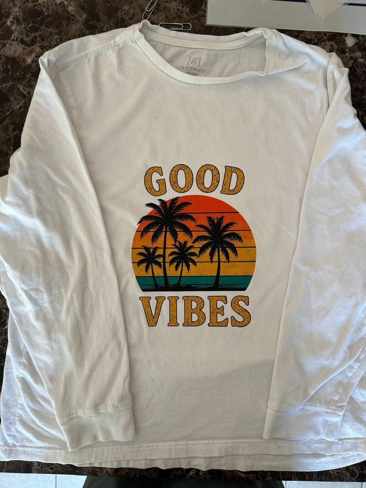 The Unbranded Brand Retro Sunset Graphic Shirt 2XL Size XXL / US 16-18 / IT 52-54 - 1 Thumbnail