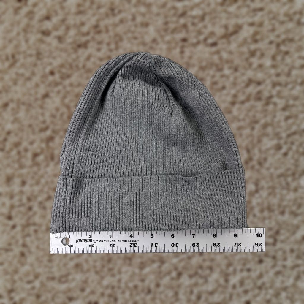 Vintage A New Day Beanie Toque Adult One Size Gray Knit Polyester Wool Blend Winter Size ONE SIZE - 1 Thumbnail