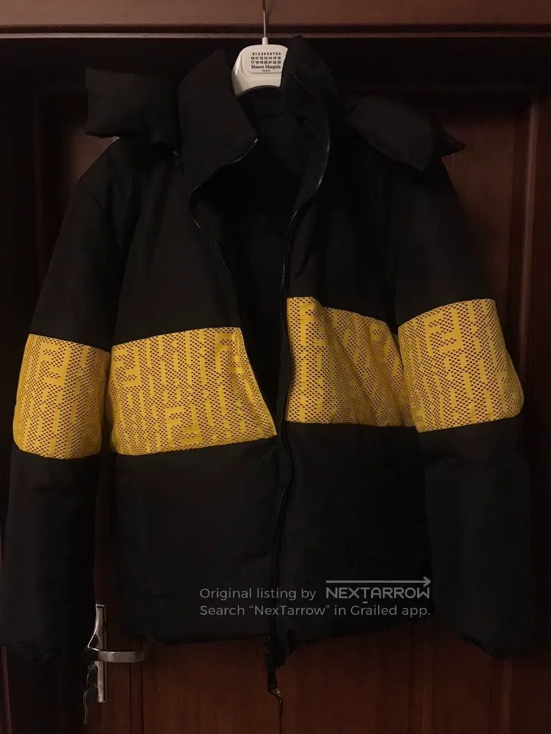 Fendi Fendi Puffer Jacket, Double-Sided Hooded Thick Bread Puffe Size US M / EU 48-50 / 2 - 1 Thumbnail