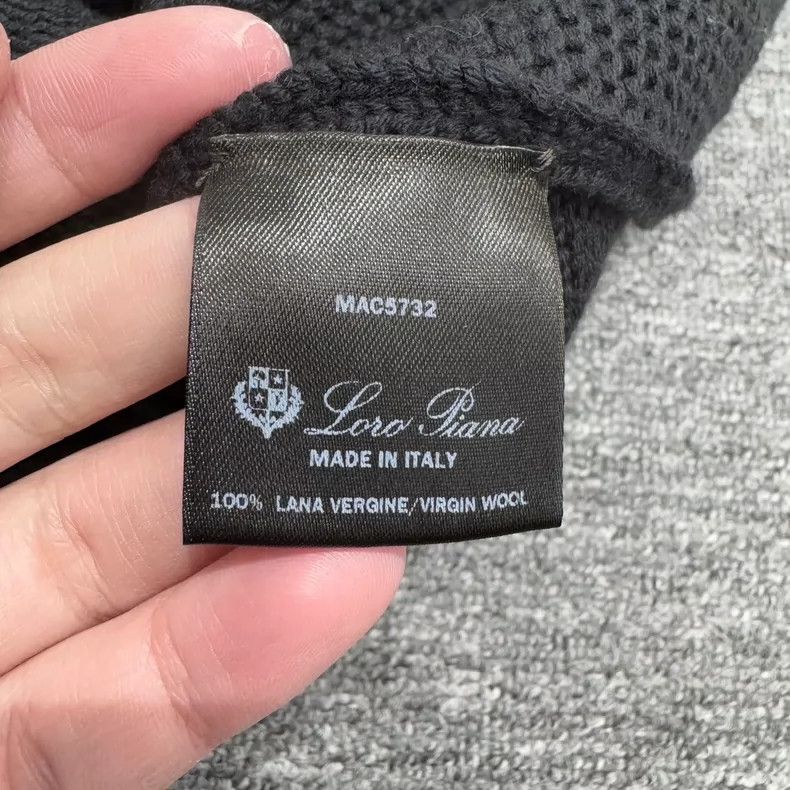 Loro Piana LORO PIANA Knitted cardigan Size US XL / EU 56 / 4 - 4 Thumbnail