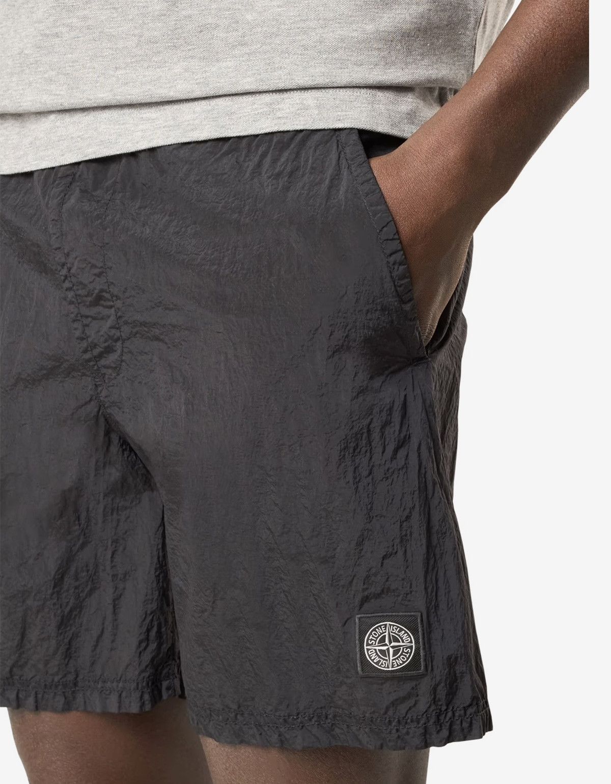 Stone Island Stone Island Black Nylon Metal Swim Shorts Size US 36 / EU 52 - 5 Thumbnail