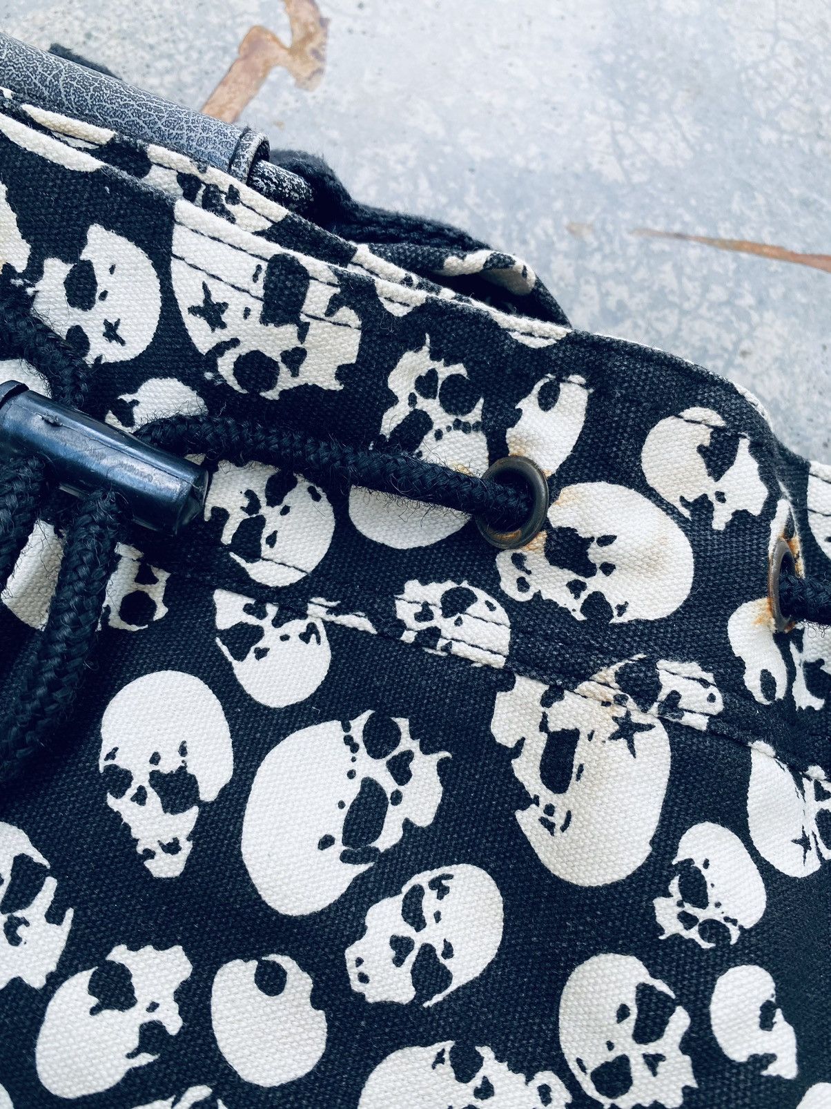 Vintage Vintage Fabric Connection Skull FullPrint Backpack Size ONE SIZE - 10 Thumbnail