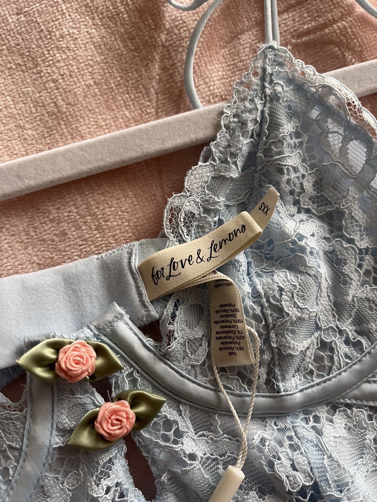 For Love & Lemons For love and lemons blue dress Size XS / US 0-2 / IT 36-38 - 4 Thumbnail