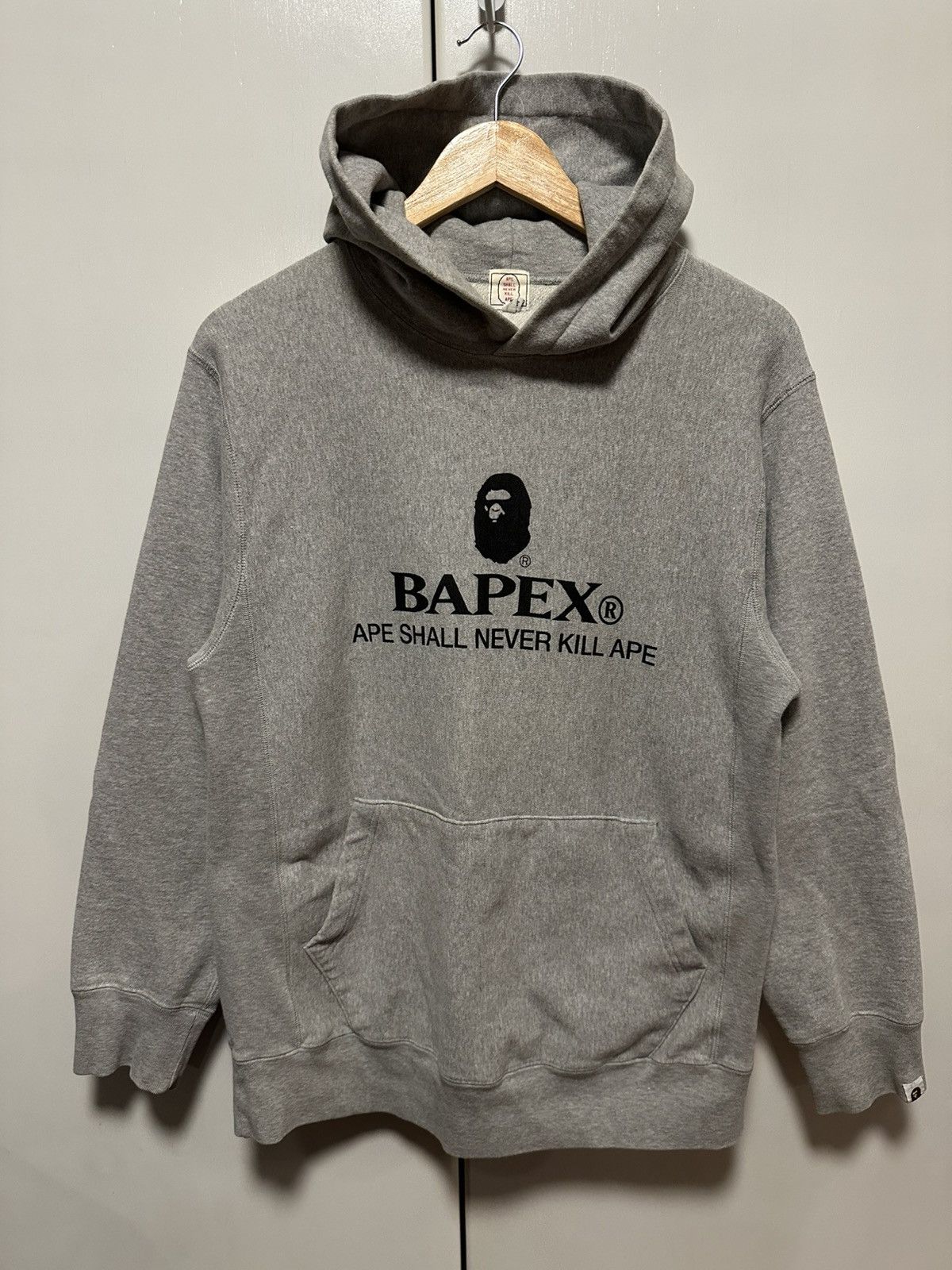Bape Bape “Bapex” Logo Pullover Hoodie (M) Size US M / EU 48-50 / 2 - 1 Thumbnail