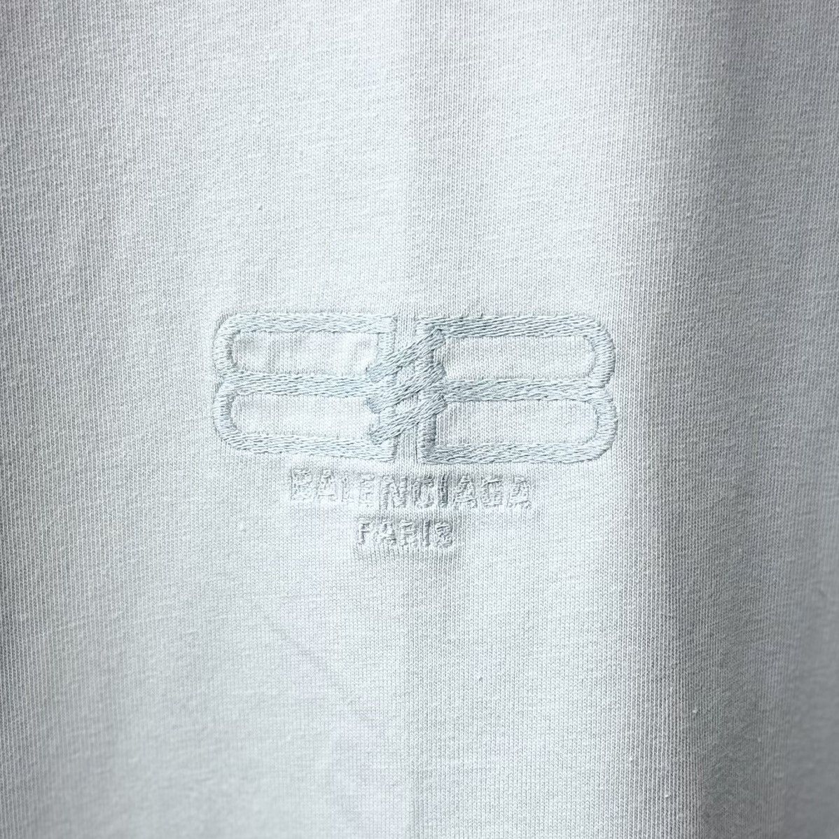 Balenciaga Balenciaga BB Paris Icon Aqua T-Shirt Size US M / EU 48-50 / 2 - 2 Thumbnail