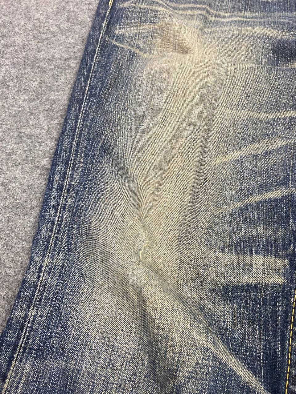 Levi's vintage levis 506 nice faded design denim Size US 38 / EU 54 - 9 Thumbnail