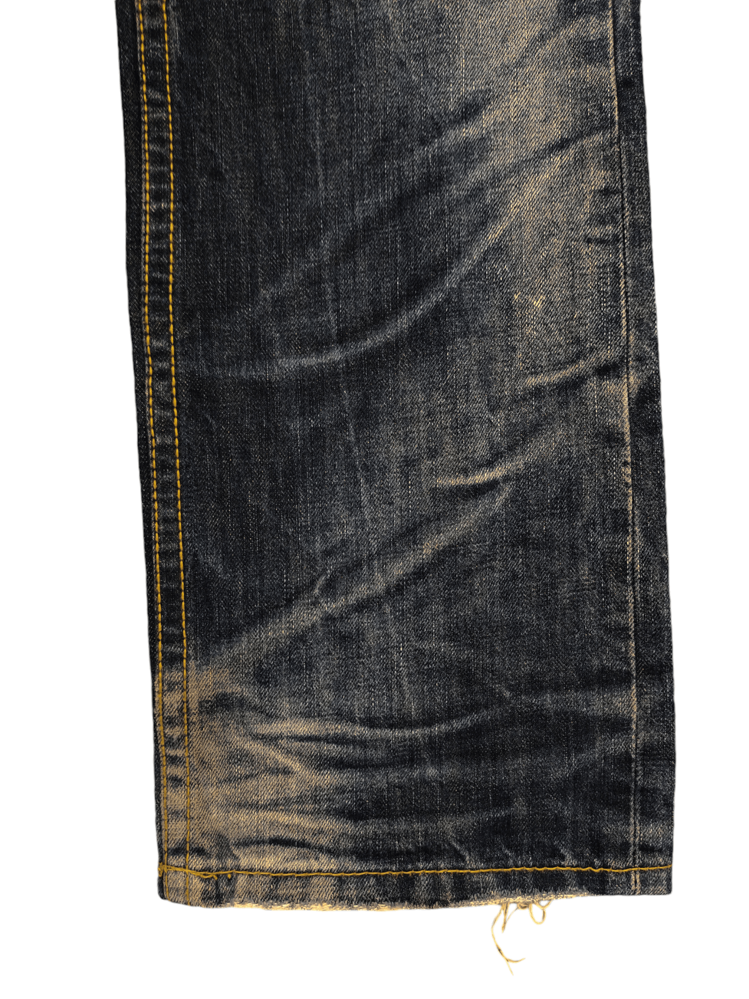 Le Grande Bleu (L.G.B.) Lolita By Yoshitomo Nara Clawmark Distress Faded Jeans Size US 30 / EU 46 - 7 Thumbnail