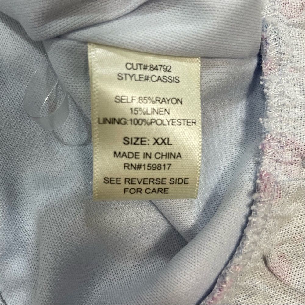 Other New Altar'd State Strapless Floral Linen Blend Top Size XXL Size XXL / US 16-18 / IT 52-54 - 8 Thumbnail